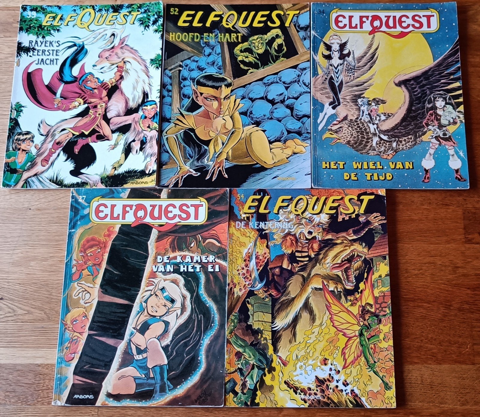 ElfQuest stripboeken - diverse delen, Meerdere stripboeken, Ophalen of Verzenden, Gelezen