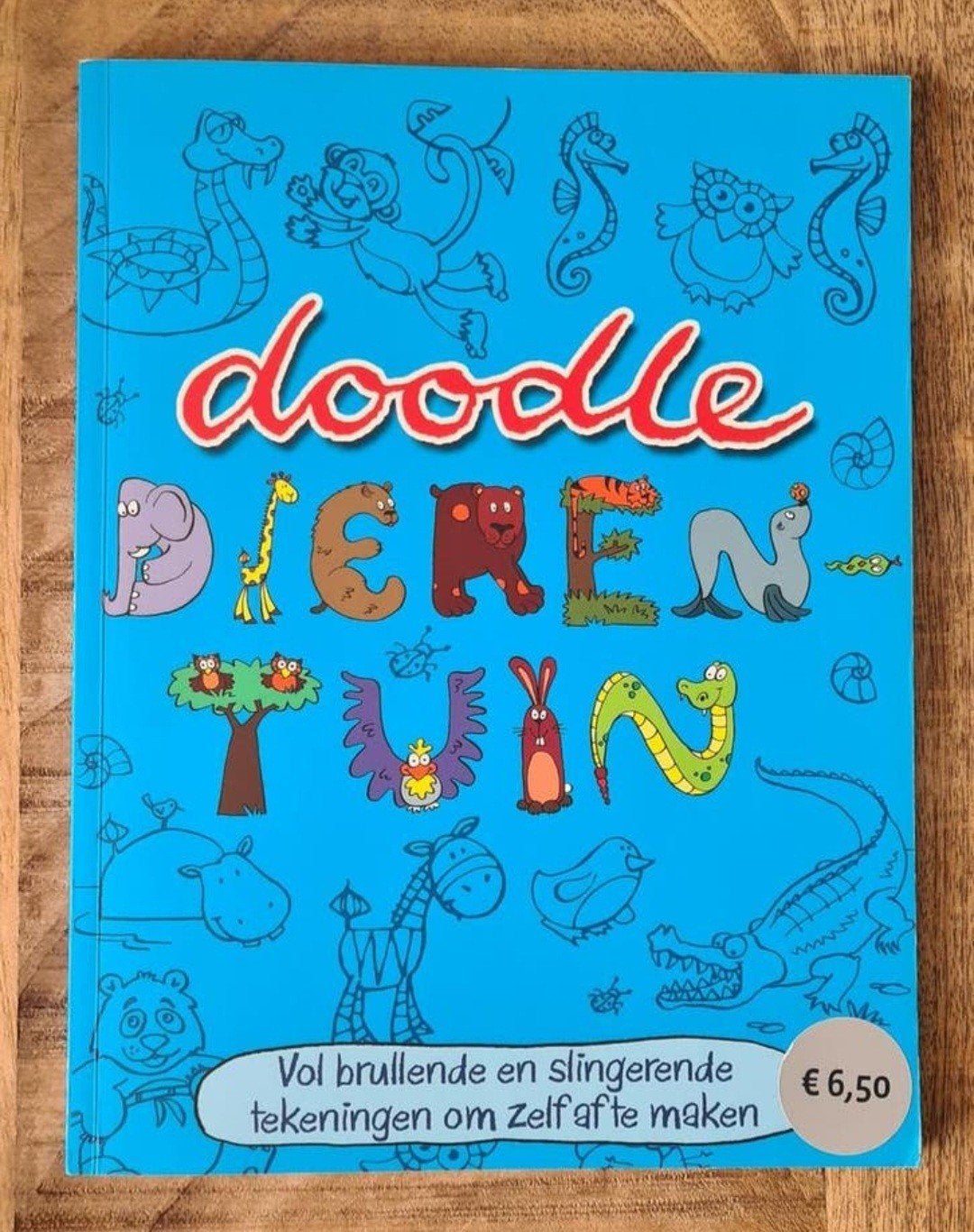 Doodle Dierentuin, Boeken, Kinderboeken | Jeugd | onder 10 jaar, Nieuw, Non-fictie, Ophalen of Verzenden