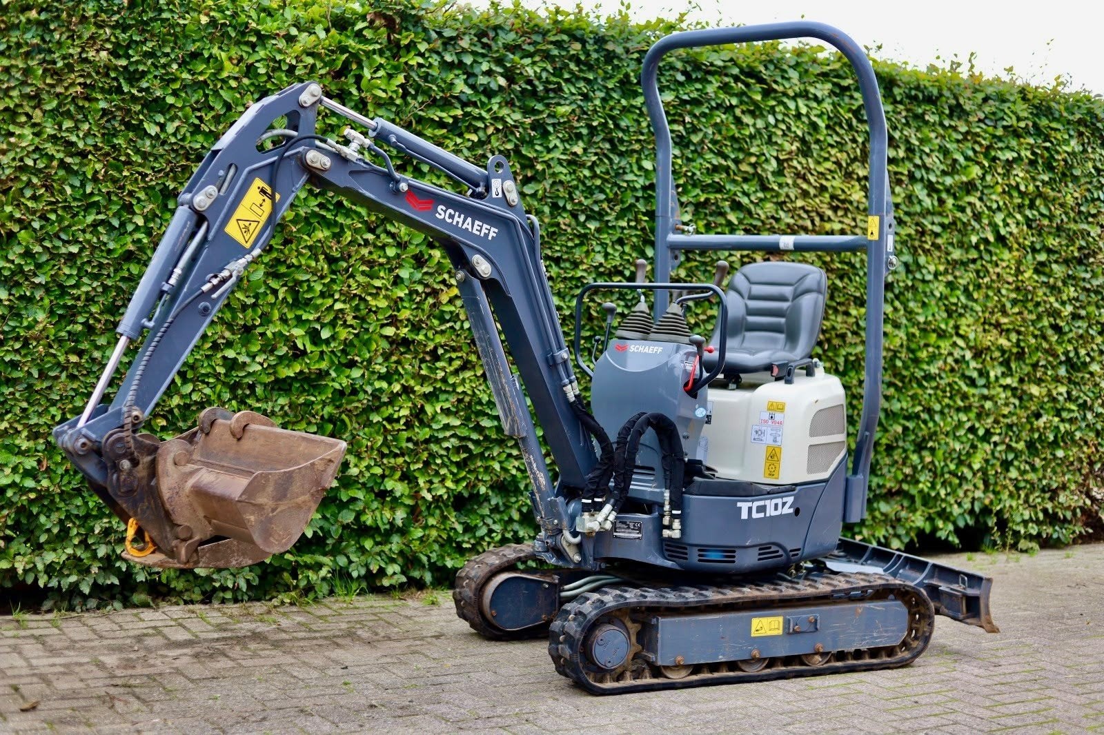 minigraver Schaeff TC10Z   Slechts 280 uur!, Ophalen of Verzenden, Graafmachine