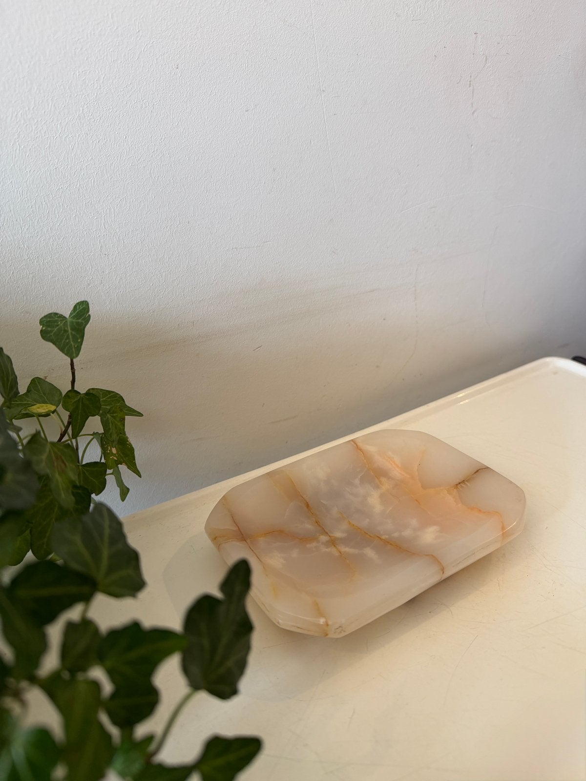 Onyx vintage schaaltje, Ophalen of Verzenden