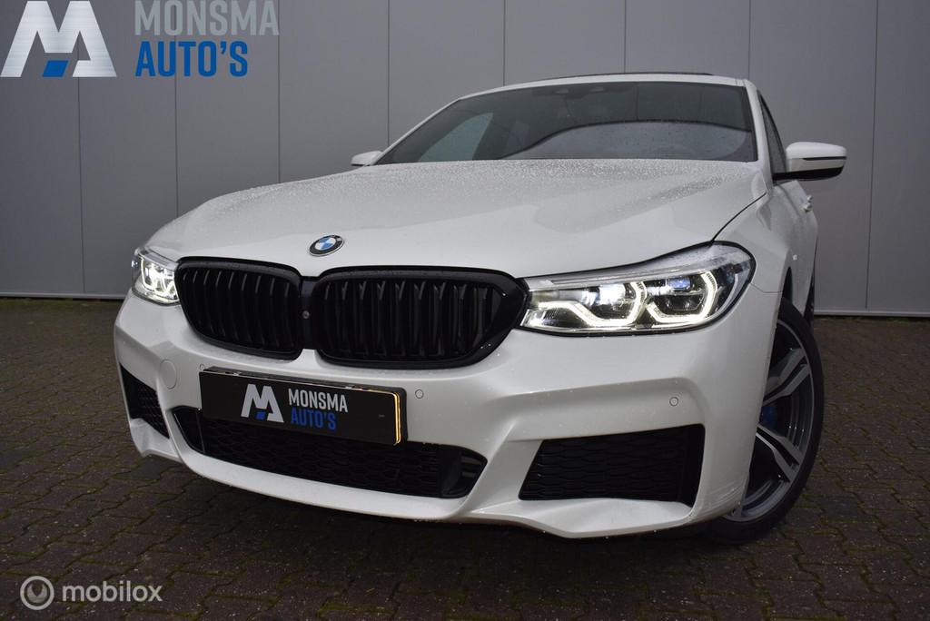 BMW 630i GT M-Sport Mineralweiss Pano HUD Nappa Softclose 36, Auto's, Automaat, 1998 cc, Achterwielaandrijving, Gebruikt