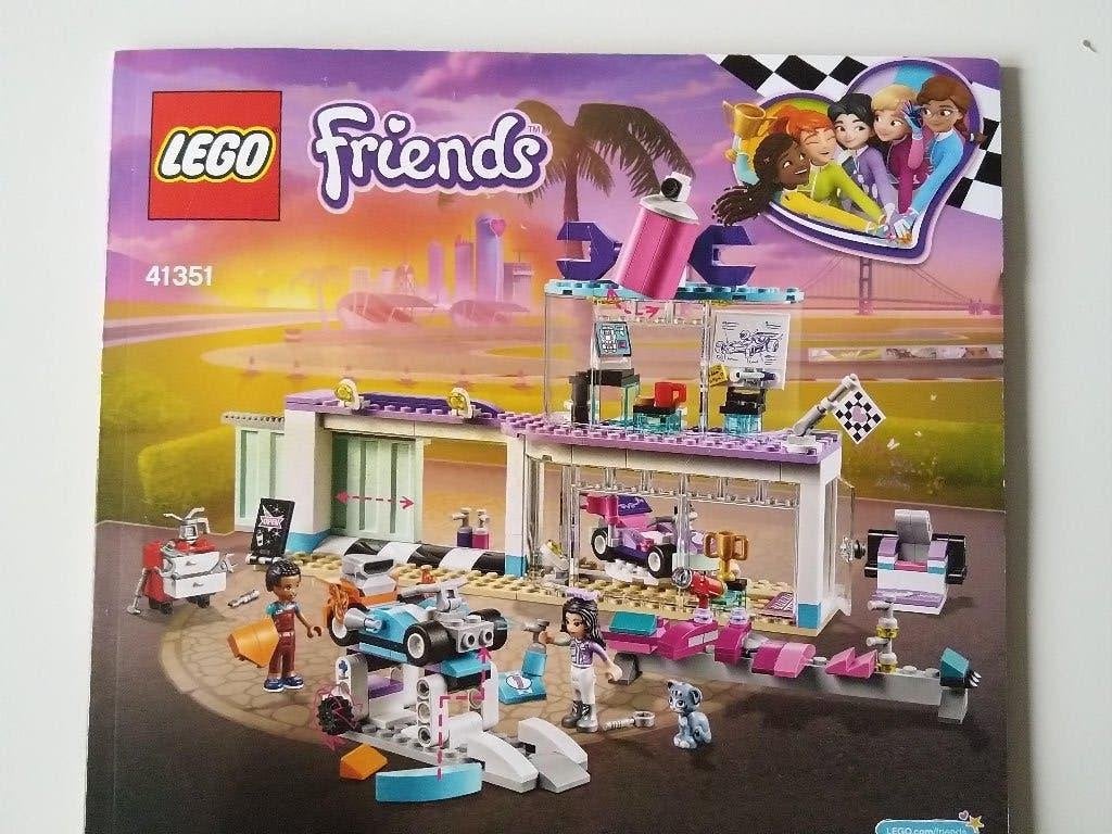 Lego Friends 41351 Kart Creatieve Tuningshop, Compleet, Lego, Friends, Ophalen of Verzenden