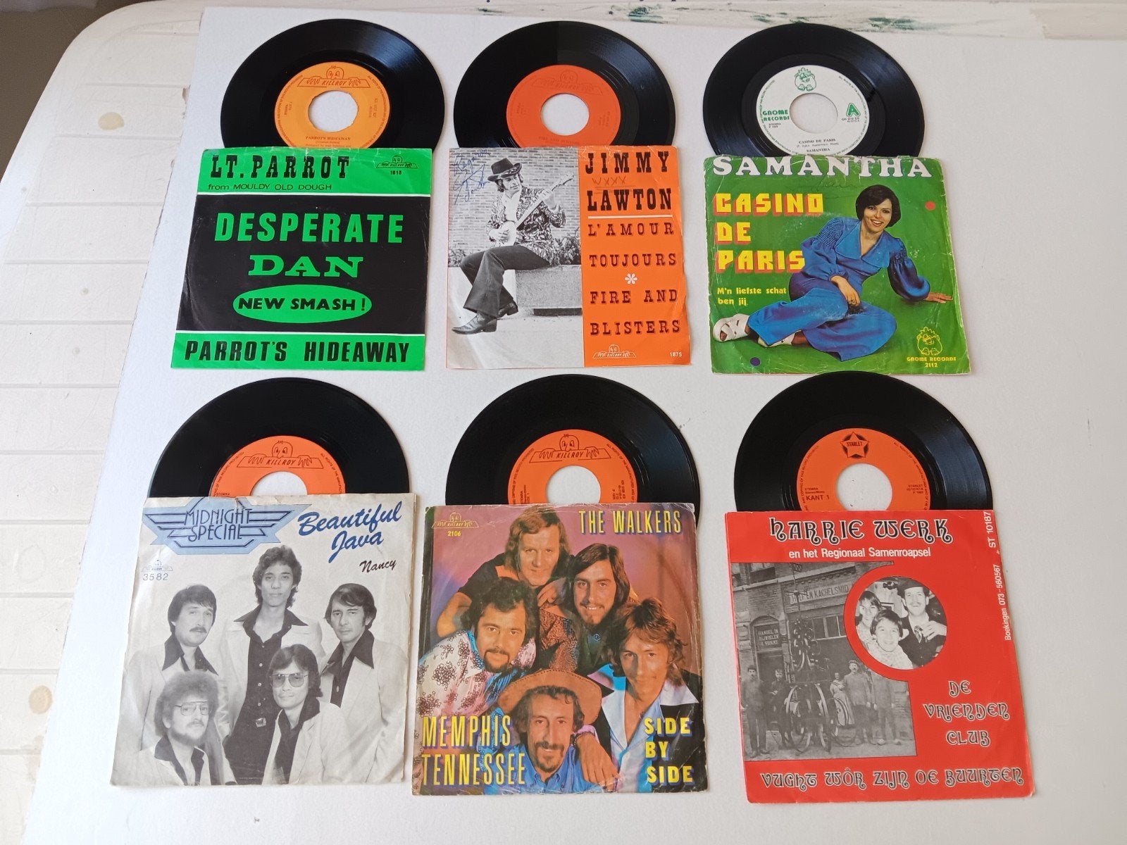 Telstar singles, Cd's en Dvd's, Vinyl Singles, Ophalen of Verzenden, Gebruikt, Nederlandstalig