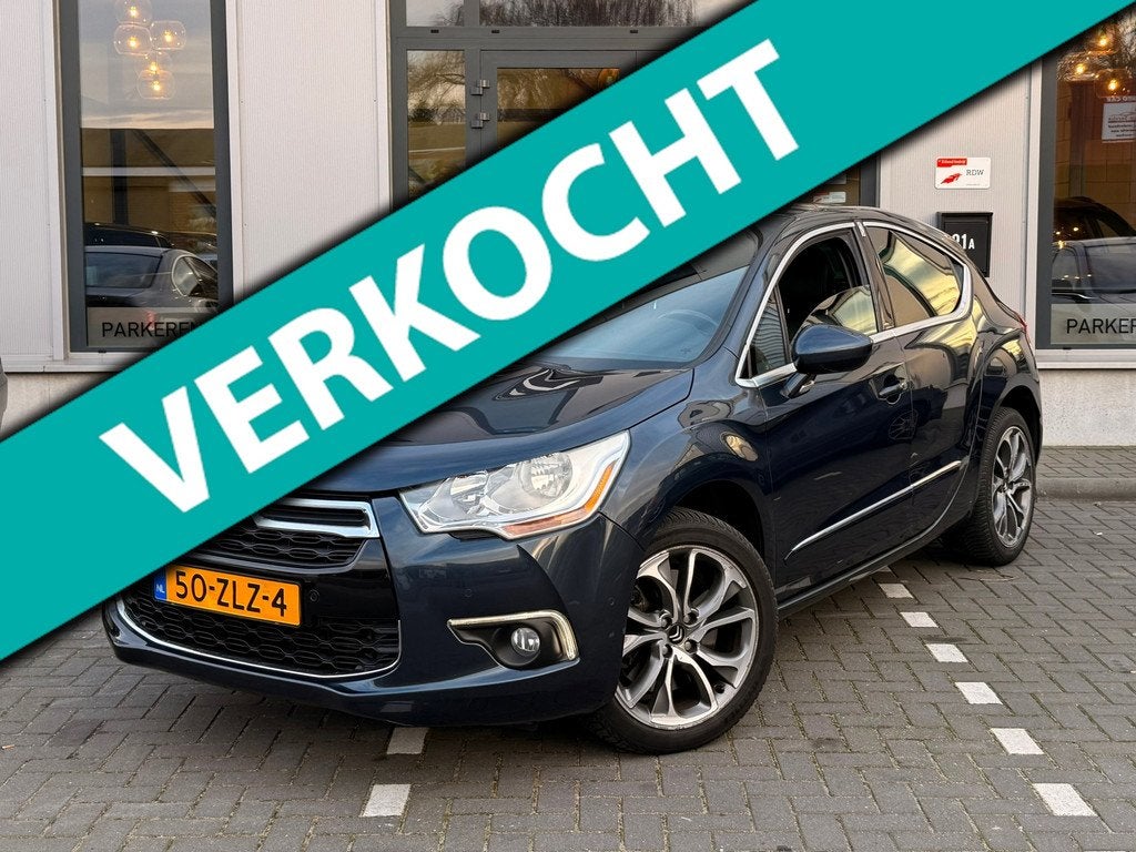 Citroen DS4 1.6 THP Sport Chic|Leer||PDC|Trekhaak|, Auto's, Citroën, Bedrijf, Te koop, DS4, ABS, Airbags, Airconditioning, Automatische klimaatregeling