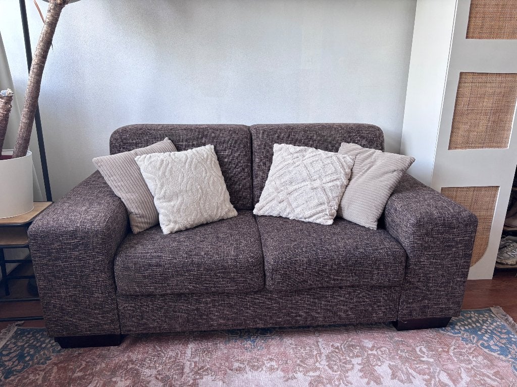 Bank, Huis en Inrichting, Banken | Bankstellen, Ophalen, Gebruikt, 150 tot 200 cm, Tweepersoons