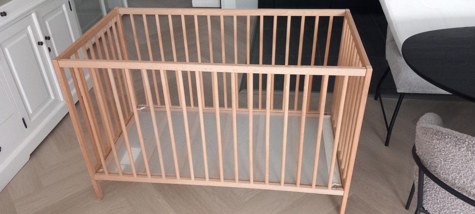 Kinderledikant zo goed als nieuw., Kinderen en Baby's, Babywiegjes en Ledikanten, Ophalen, Zo goed als nieuw, Ledikant