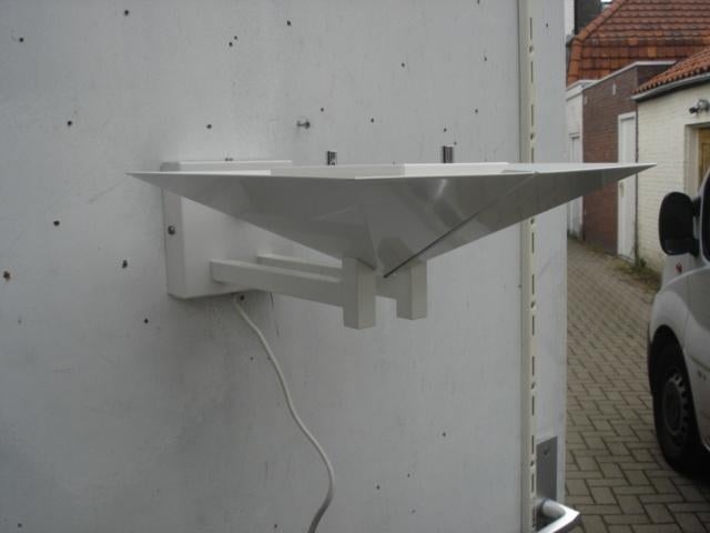 Vintage Uplighter wandlamp van Dijkstra jaren 70/ 80
