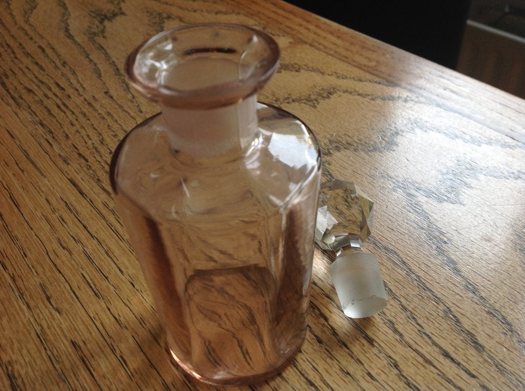 Brocante toiletflesje, Ophalen of Verzenden