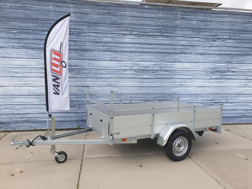 Anssems BSX 750 750kg,Aluminium,Zwaar neuswiel, Niet ingevuld, Nieuw, Niet ingevuld, Niet ingevuld
