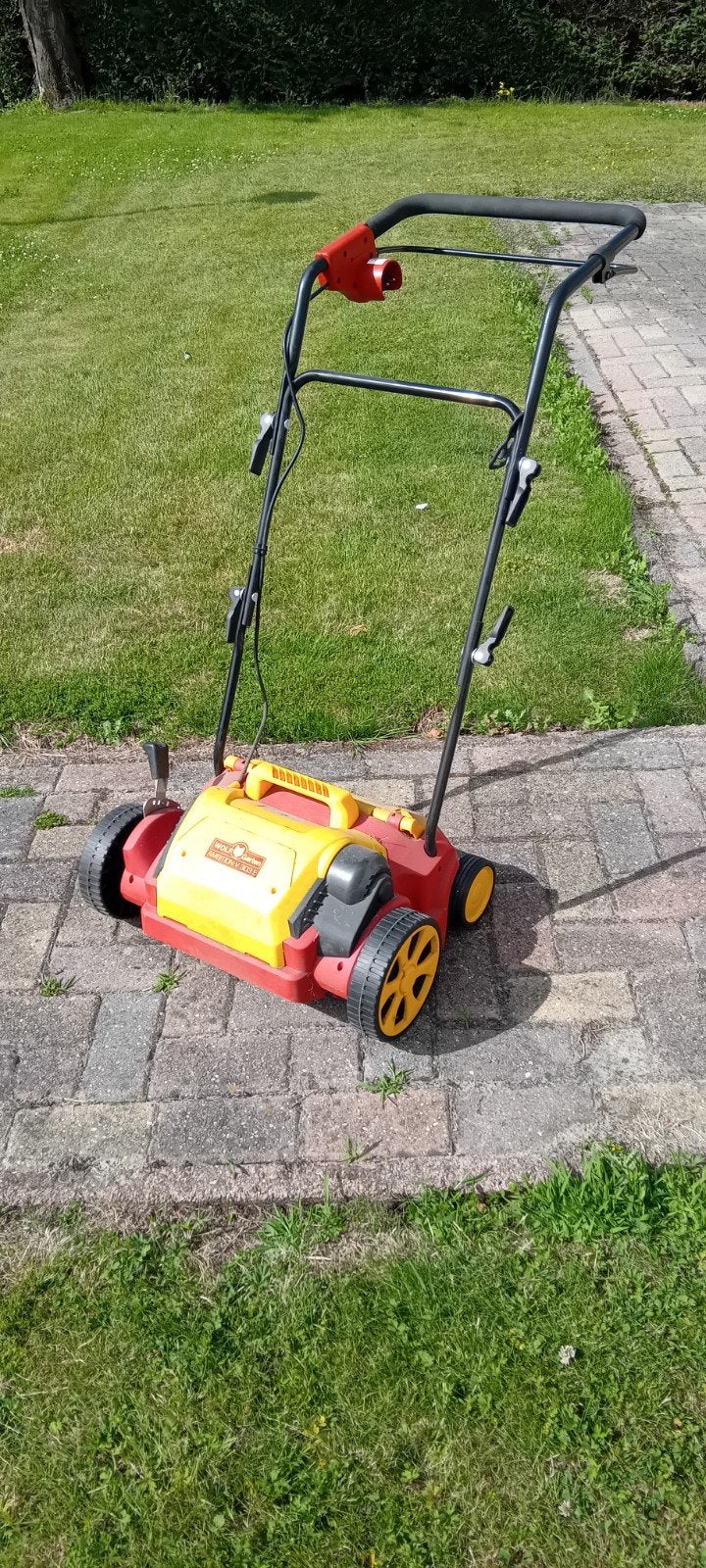 Verticuteer machine, Wolf Garten, Tuin en Terras, Ophalen, Zo goed als nieuw, Elektrisch
