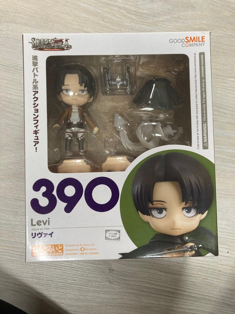 Levi Nendoroid Attack on Titan, Verzamelen, Poppetjes en Figuurtjes, Ophalen of Verzenden, Zo goed als nieuw