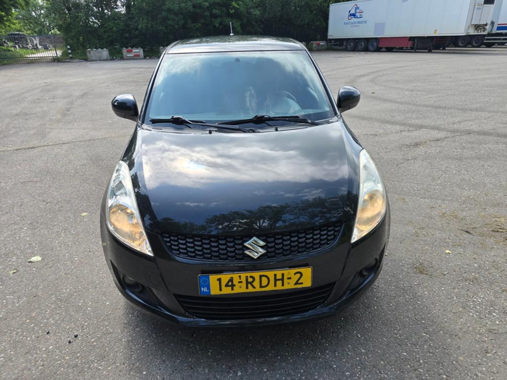 Suzuki Swift 1.2 5-D 2011 Zwart airco clima nw apk LM, Auto's, Voorwielaandrijving, Stof, 4 cilinders, Origineel Nederlands