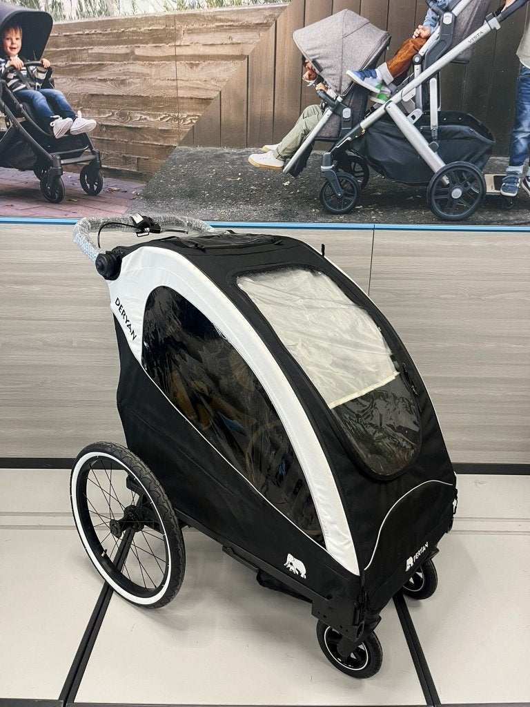 fietskar en wandelwagen en hardloopkinderwagen, Opvouwbaar, Deryan, Nieuw, 20 tot 40 kg