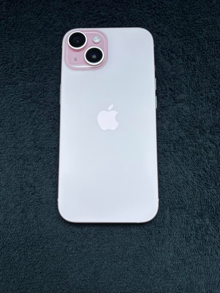 iPhone 15 Roze - Zo goed als nieuw!, 128 GB, IPhone 15, Ophalen of Verzenden, Zo goed als nieuw