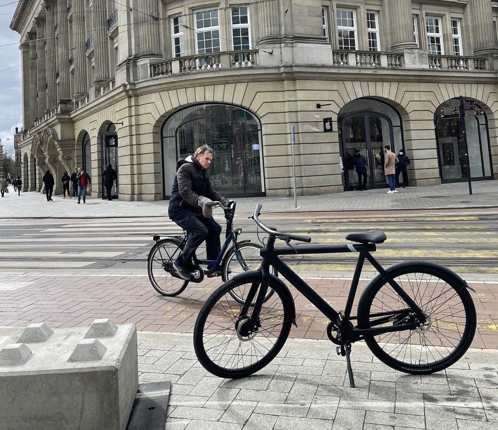 VanMoof S3’s te koop, volledig nagekeken en rijklaar, Fietsen en Brommers, Versnellingen, Zo goed als nieuw, 57 tot 61 cm, Schijfrem