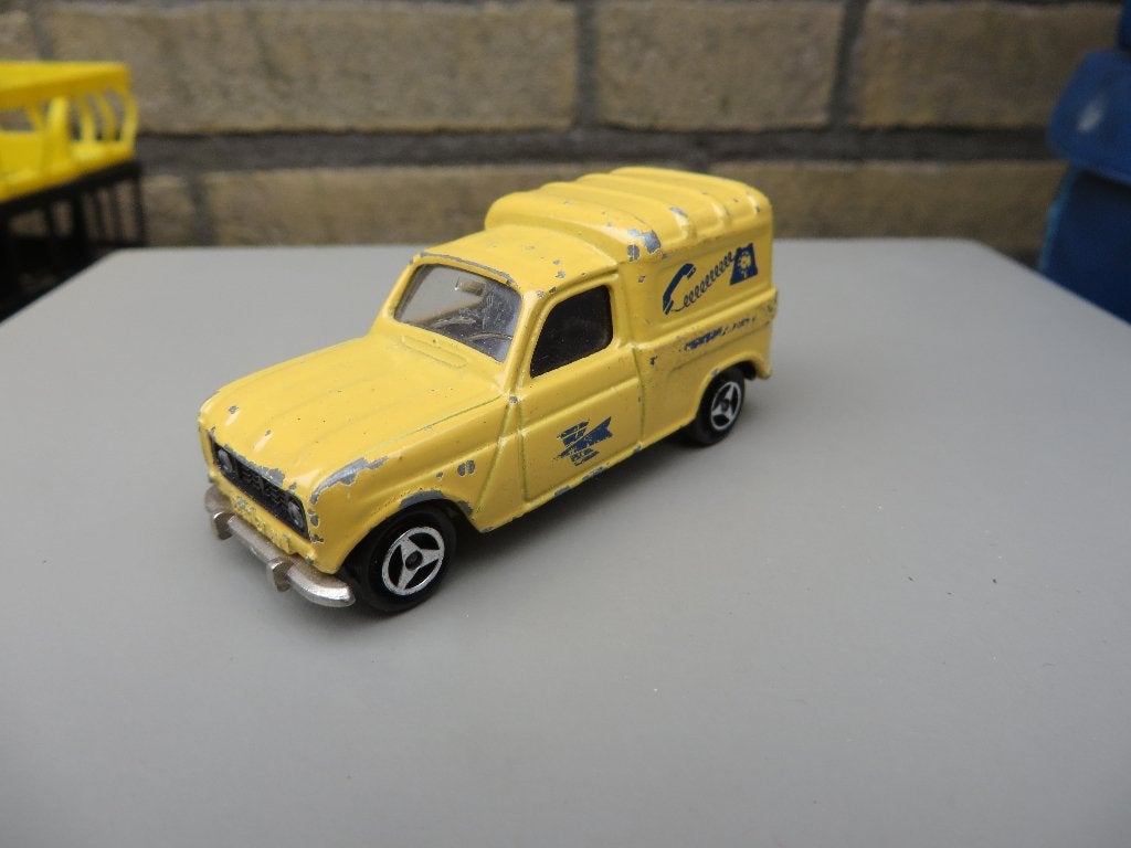 Majorette Renault 4l F4 Bestel Telefoonbedrijf, Ophalen of Verzenden, Gebruikt, Auto