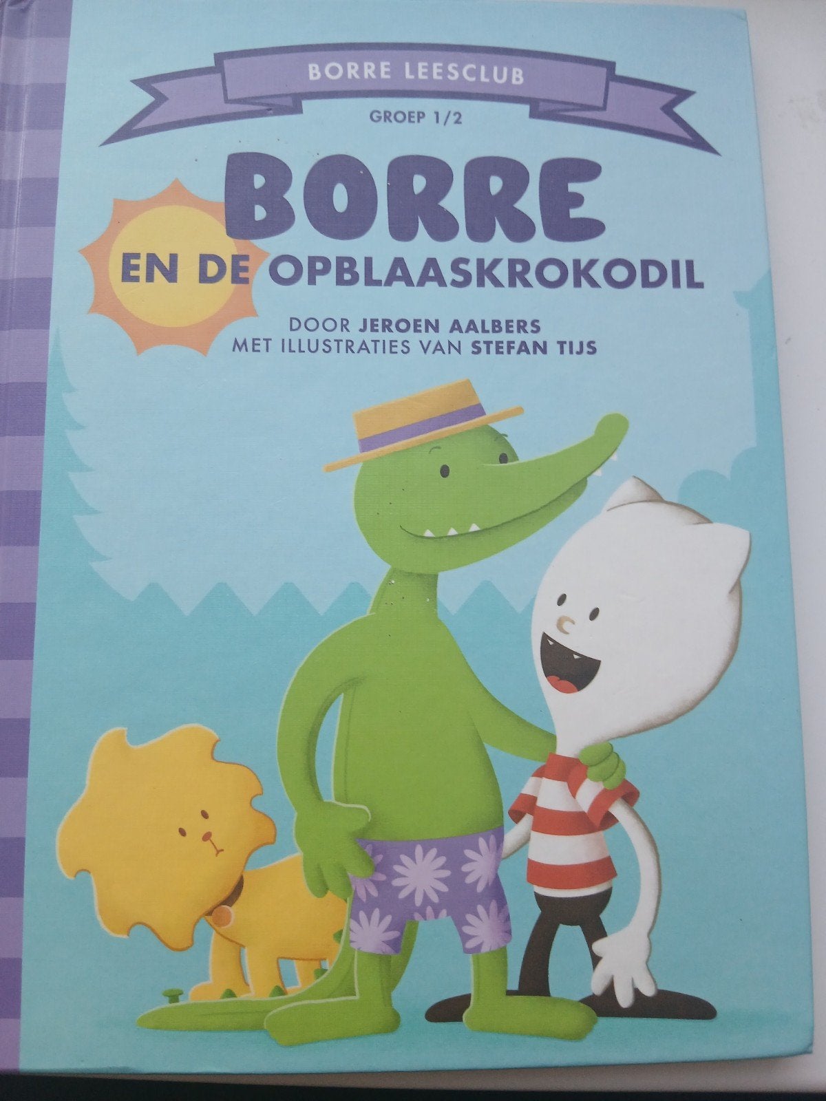 Borre en de opblaaskrokodil - Jeroen Aalbers, Ophalen, Zo goed als nieuw, Jeroen Aalbers, 2 tot 3 jaar