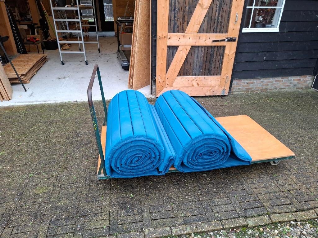 Transportwagen, Doe-het-zelf en Verbouw, Transportwagens, 100 liter of meer, Ophalen, Gebruikt, Transportkar