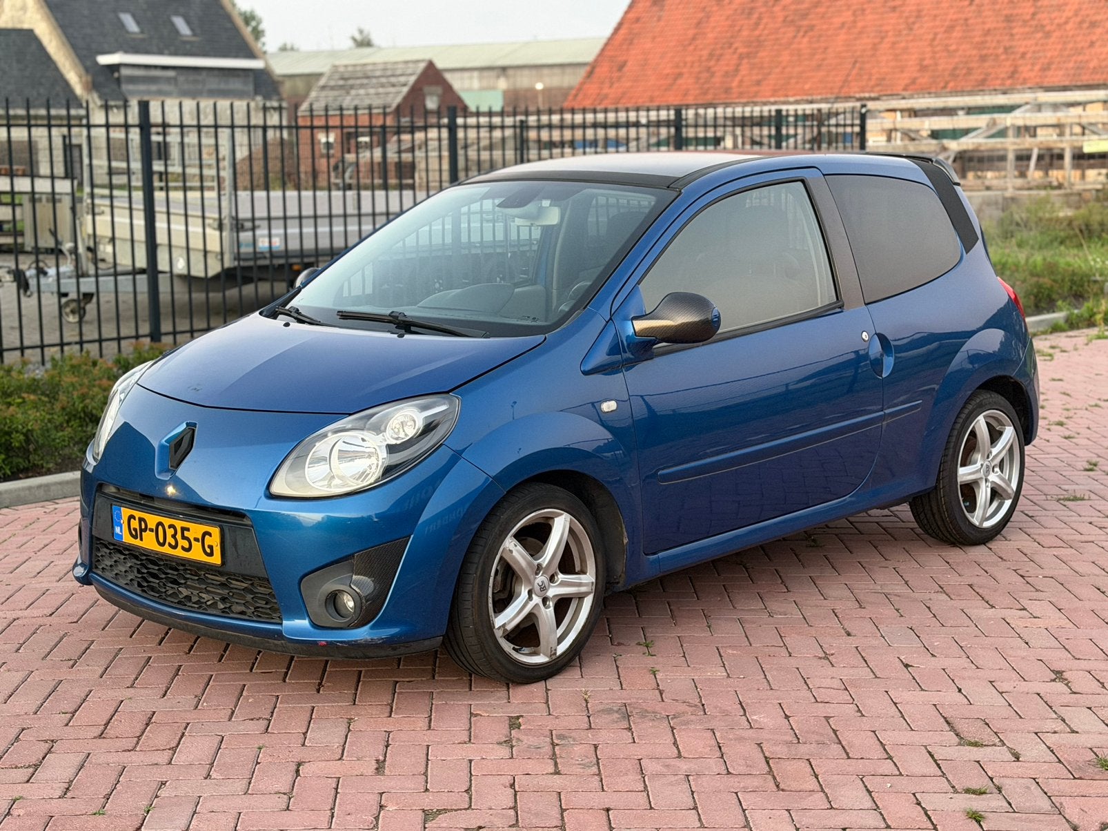 Renault Twingo 1.2 TCE 74KW 2007 Blauw, Voorwielaandrijving, Twingo, 40 €/maand, 4 cilinders