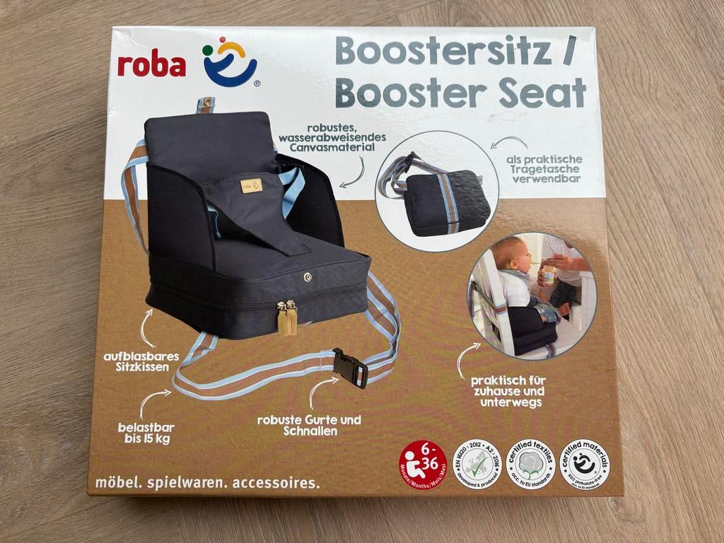 Roba Booster Seat / Boosterzitje - Nieuw, Kinderen en Baby's, Kinderstoelen, Ophalen of Verzenden, Nieuw, Overige typen, Gordel(s)