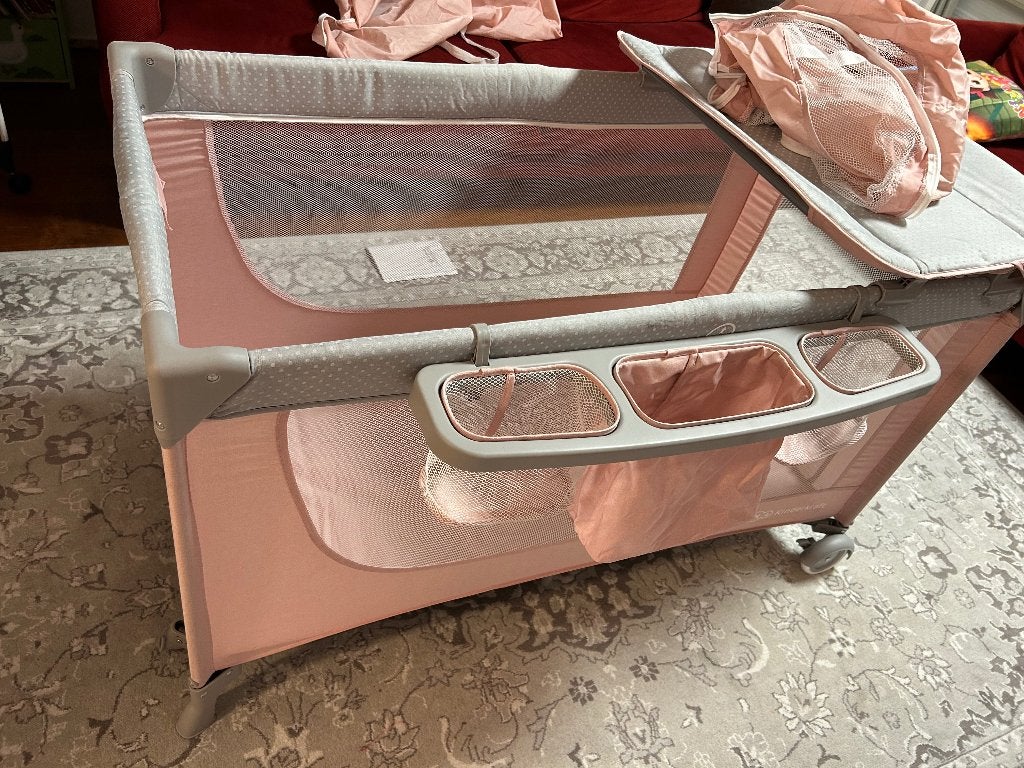 Campingbed, Ophalen of Verzenden, Zo goed als nieuw, Reisbedje