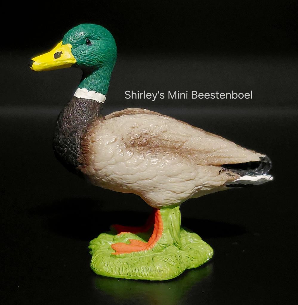 schleich eend, Verzamelen, Dierenverzamelingen, Ophalen of Verzenden, Zo goed als nieuw, Vogel, Beeldje of Figuurtje