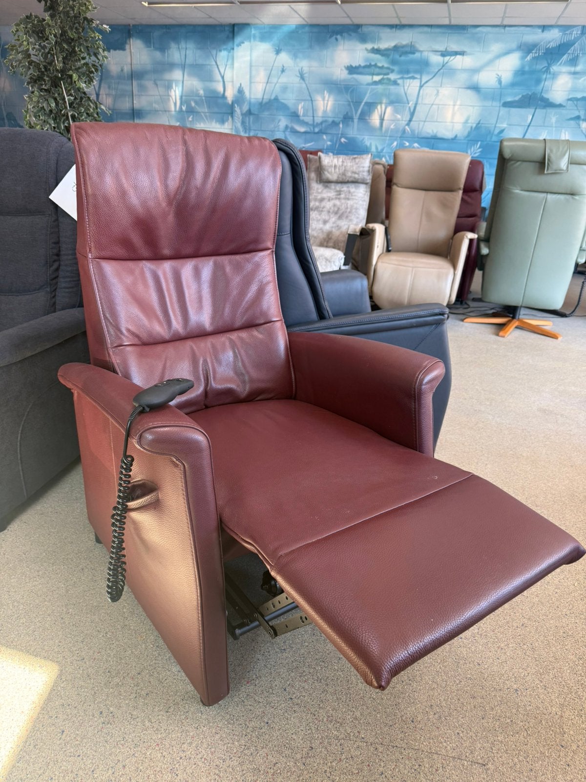 Sta op stoel relax fauteuil De Toekomst staopstoel, Ophalen of Verzenden, Zo goed als nieuw, Leer, Ruim 100 modellen in alle kleuren en maten