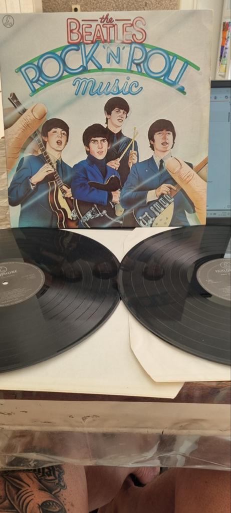 The Beatles - Rock 'n' Roll Music Dubbel LP (1976), Cd's en Dvd's, Vinyl | Rock, Dubbel-LP, Ophalen of Verzenden, Gebruikt, 12 inch