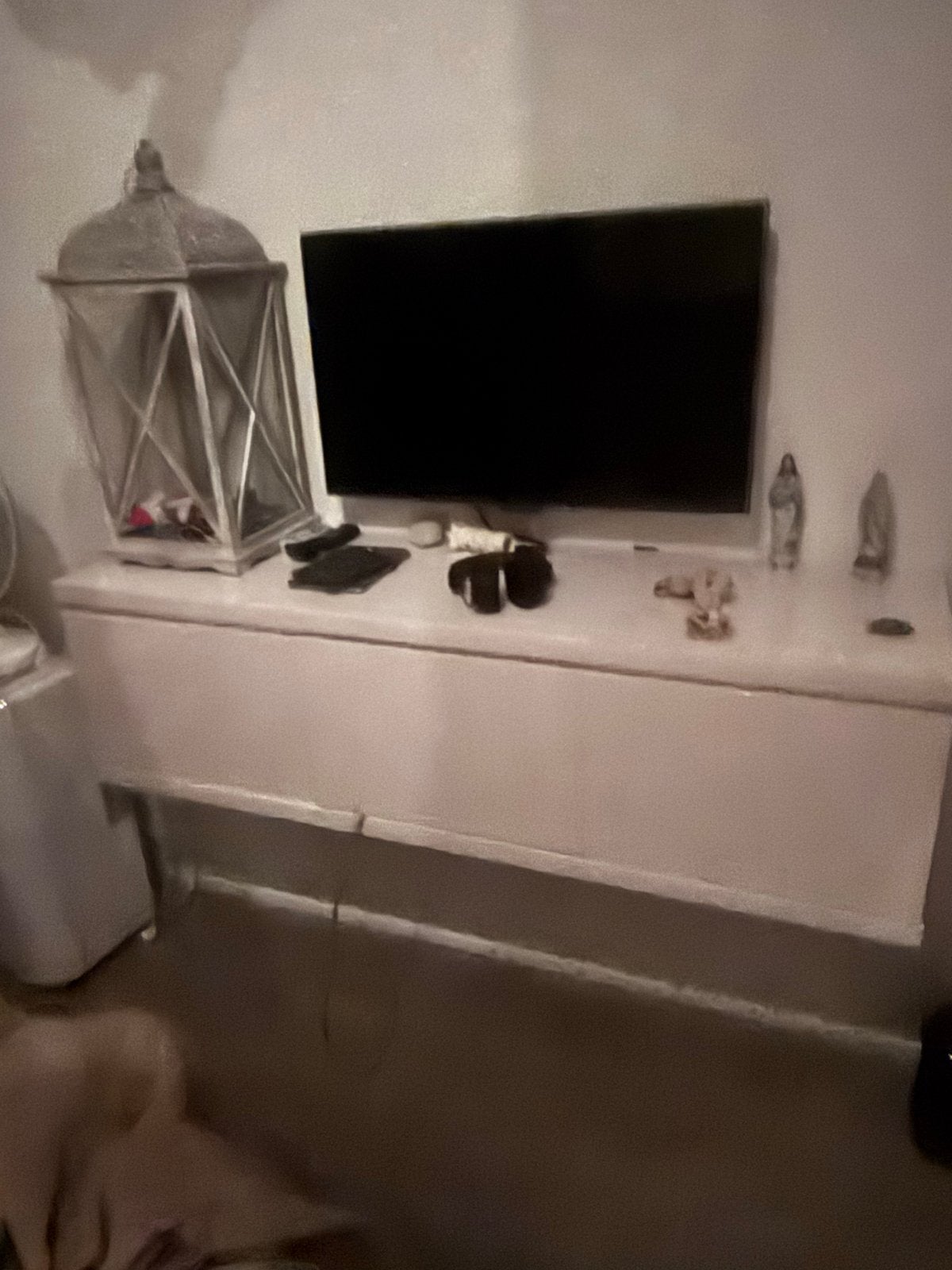 Hoogglans tv kastje - Modern en Stijlvol, Ophalen, Kunststof, Gebruikt, 100 tot 150 cm