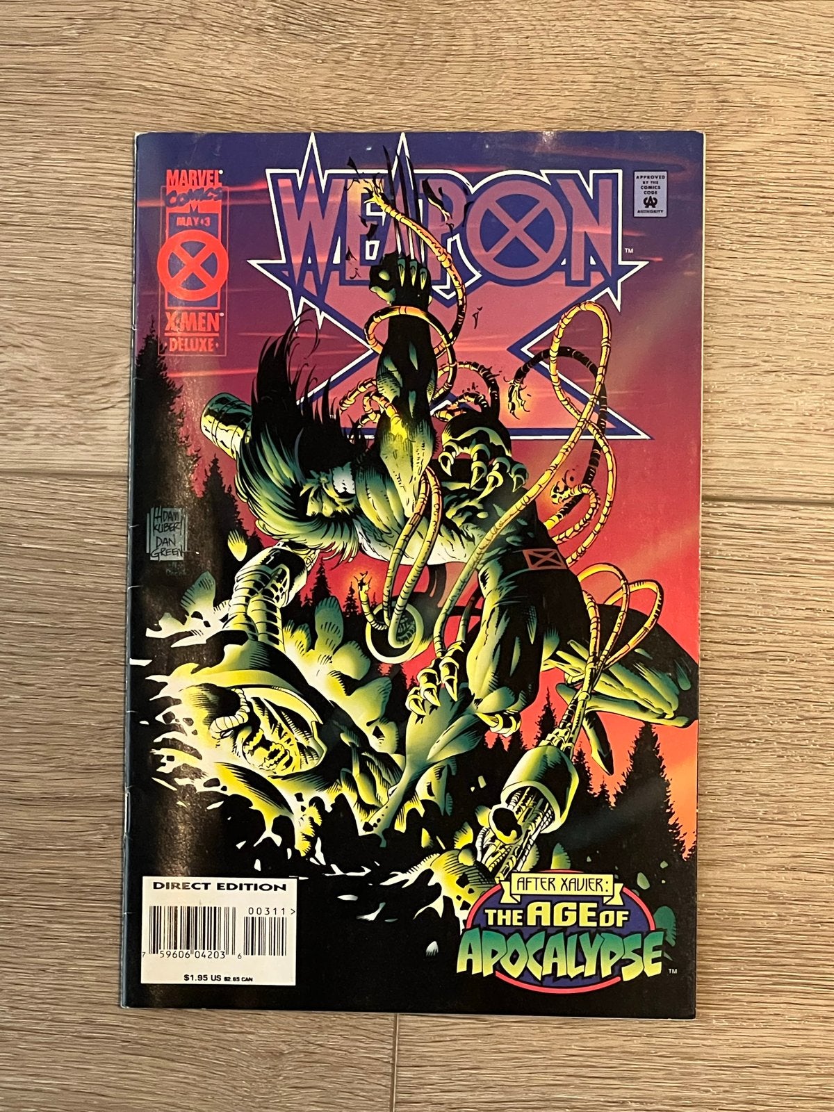 Weapon X #3 (May 1995) - The Age of Apocalypse, Boeken, Strips | Comics, Eén comic, Ophalen of Verzenden, Zo goed als nieuw