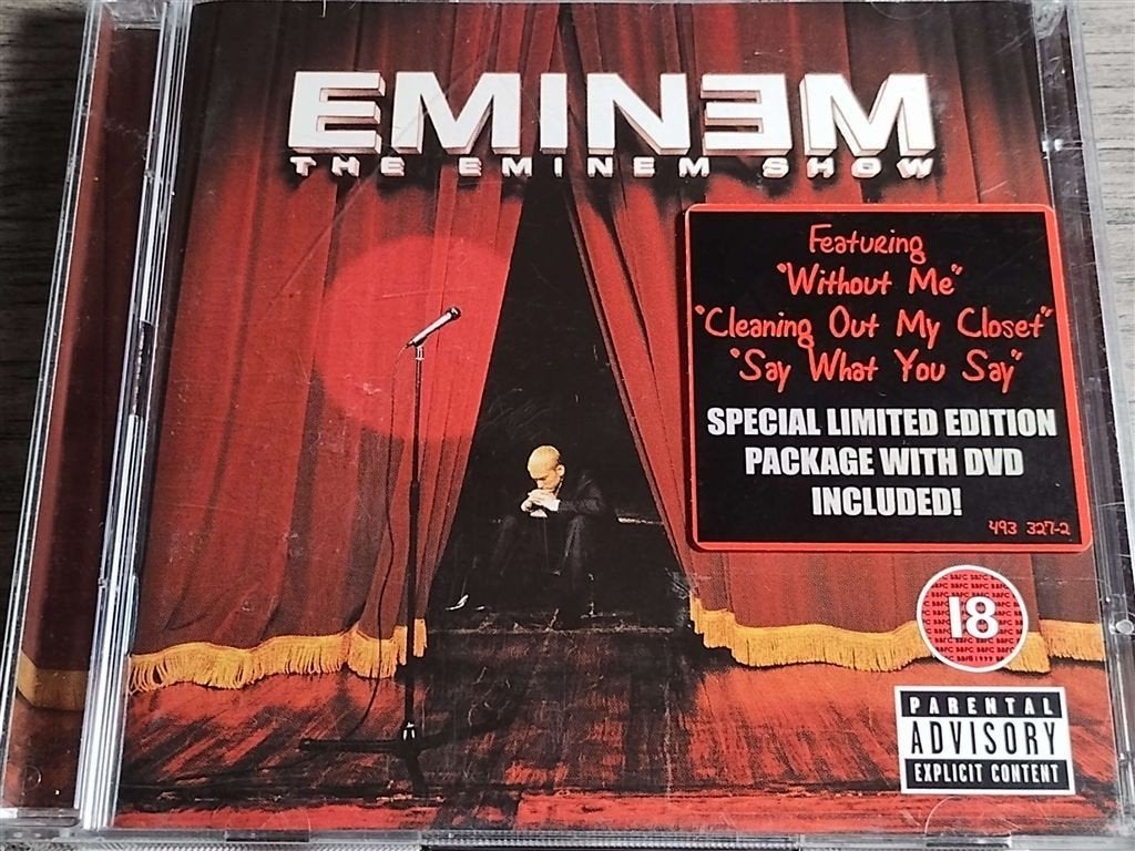 Eminem - The Eminem Show [+ DVD], Cd's en Dvd's, Ophalen of Verzenden, Zo goed als nieuw