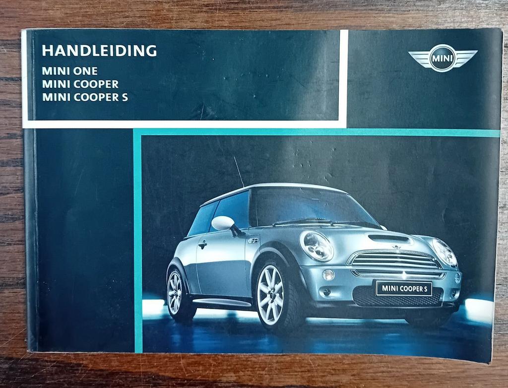 Instructieboekje Mini one Cooper Cooper s, Auto diversen, Handleidingen en Instructieboekjes, Ophalen of Verzenden