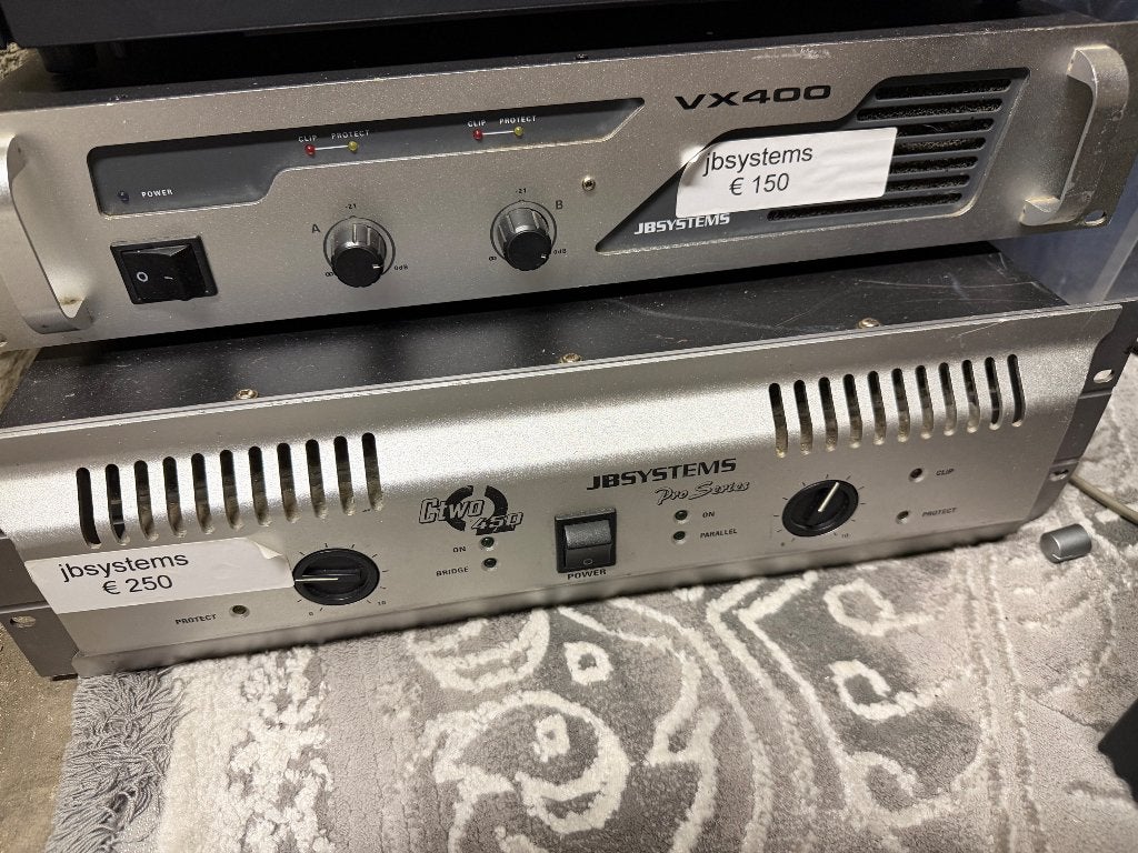 Jbsystems ctwo 450 en Jbsystems vx400, Ophalen, Gebruikt, Minder dan 500 watt