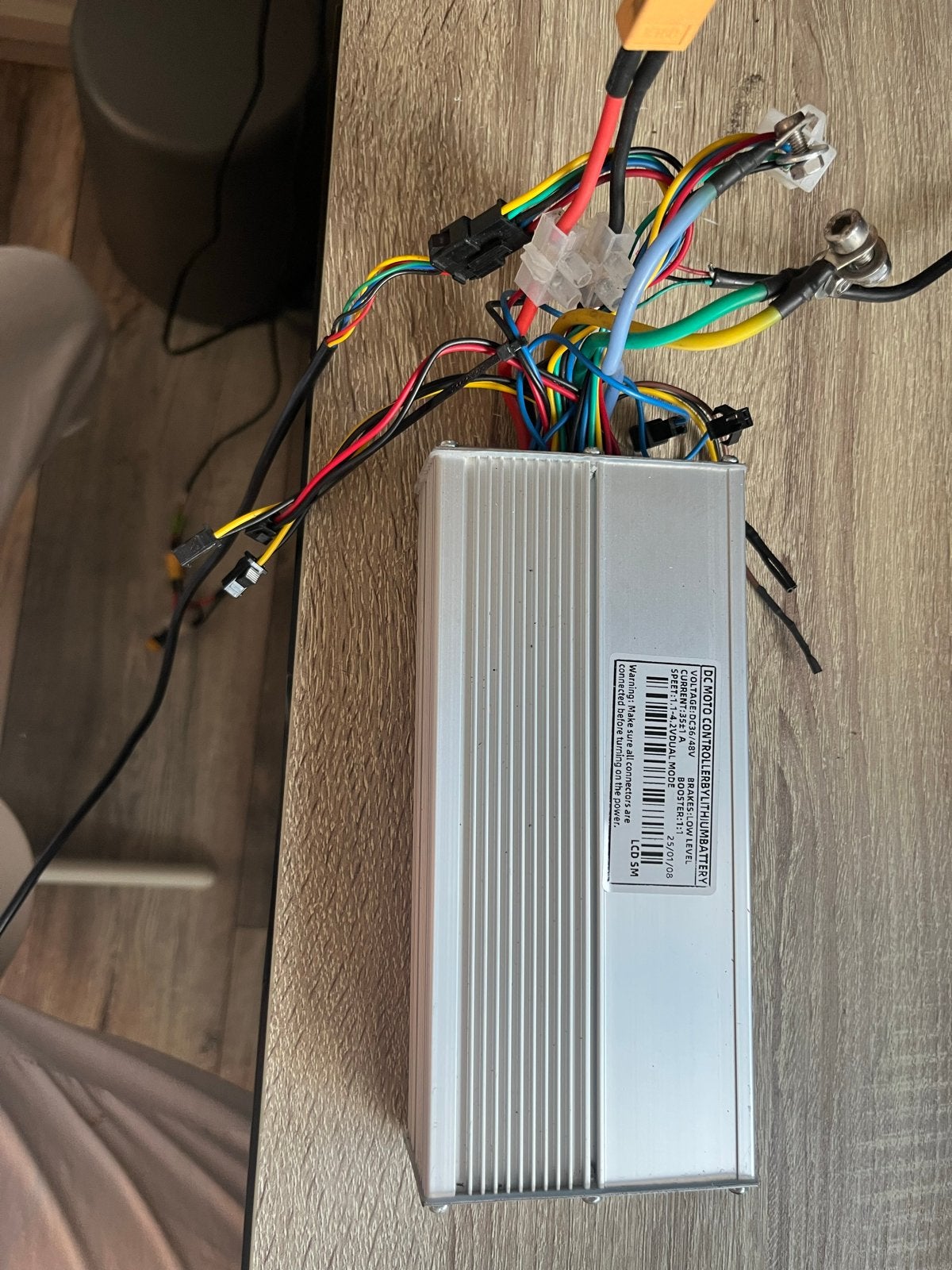 36/48V 1500W Speedcontroller met display en gashendel, Fietsen en Brommers, Elektrische fietsen, Ophalen of Verzenden, Zo goed als nieuw