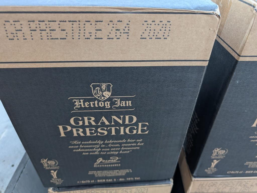 Hertog Jan Grand Prestige 2020 t/m 2024 [Gerijpt bier], Verzamelen, Ophalen of Verzenden, Nieuw, Flesje(s), Hertog Jan