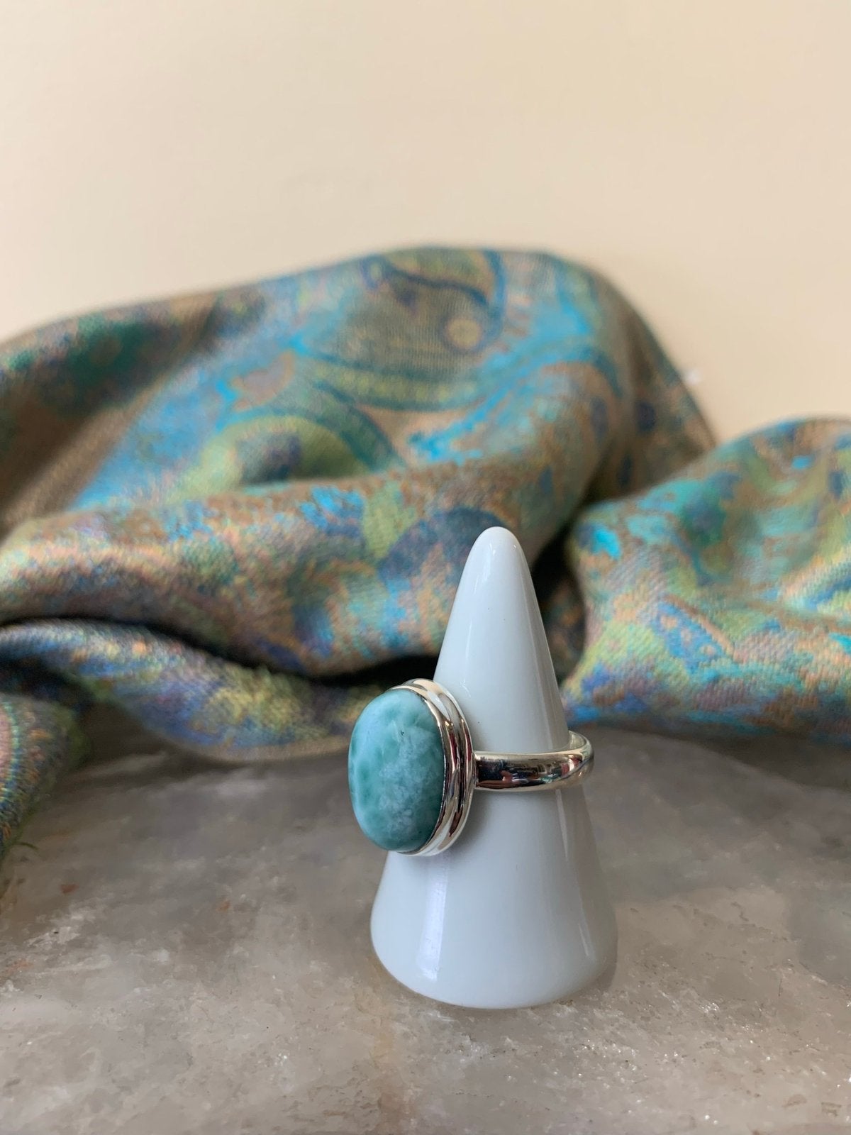 Larimar geluk beschermt vertrouwen power transformatie, 18 tot 19, Blauw, Magnolia11, Nieuw