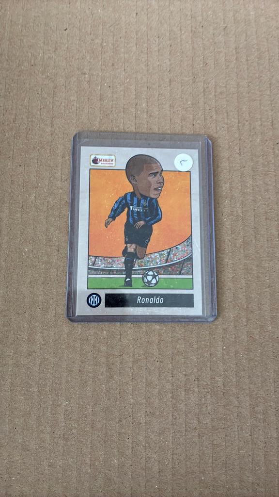 Merlin card ronaldo inter, Ophalen of Verzenden, Zo goed als nieuw, Plaatje