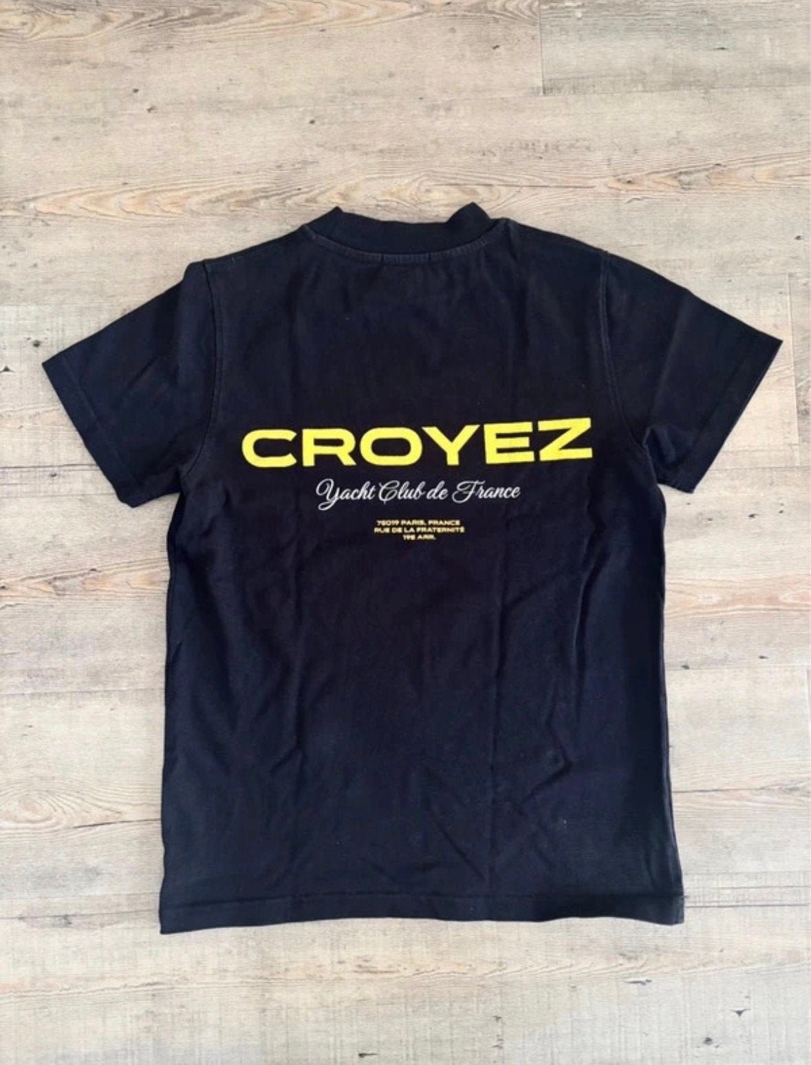 Croyez shirt zwart, Kleding | Heren, Verzenden, Zo goed als nieuw, Overige maten, Zwart