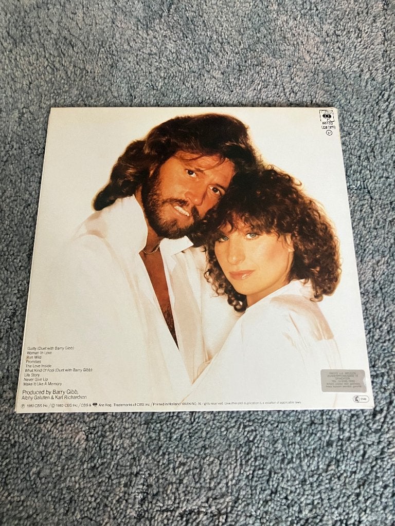 LP Barabara Streisand Guilty en nog veel Meer, Cd's en Dvd's, LP, Gebruikt, Pop, Ophalen of Verzenden