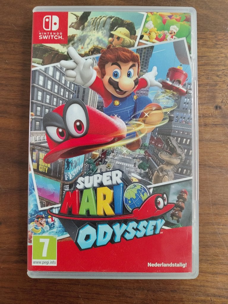 Super Mario Odyssey (nintendo switch), Avontuur en Actie, Gebruikt, 2 spelers, Ophalen of Verzenden