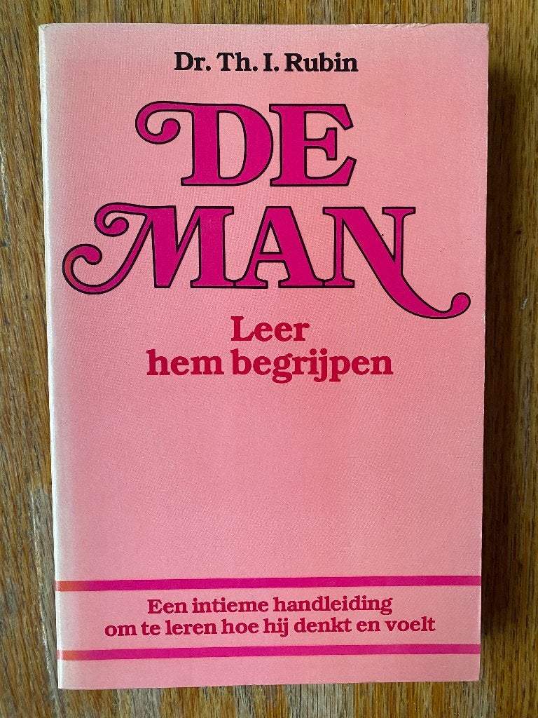 Dr. Th. I. Rubin - De man, Zo goed als nieuw, Overige onderwerpen, Dr. Th. I. Rubin, Ophalen of Verzenden