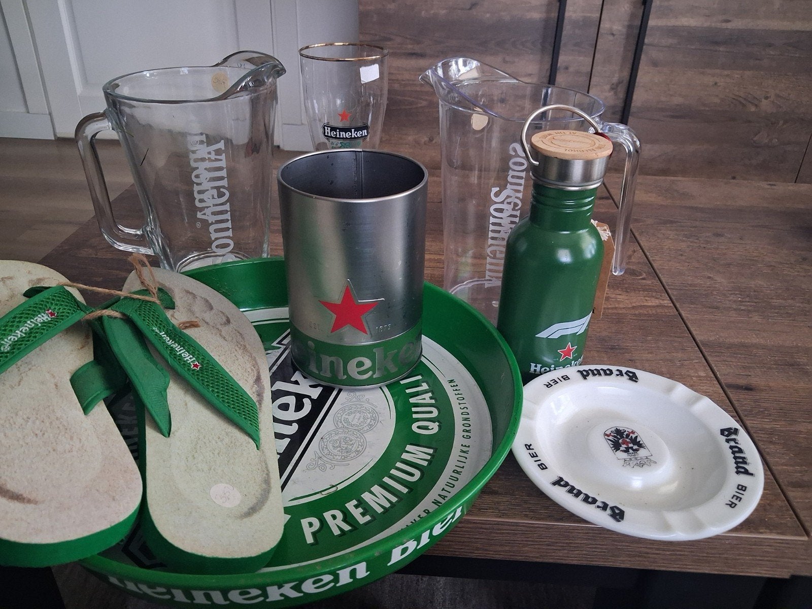 Heineken en Brand Bier Fanartikelen Collectie, Ophalen of Verzenden, Gebruikt