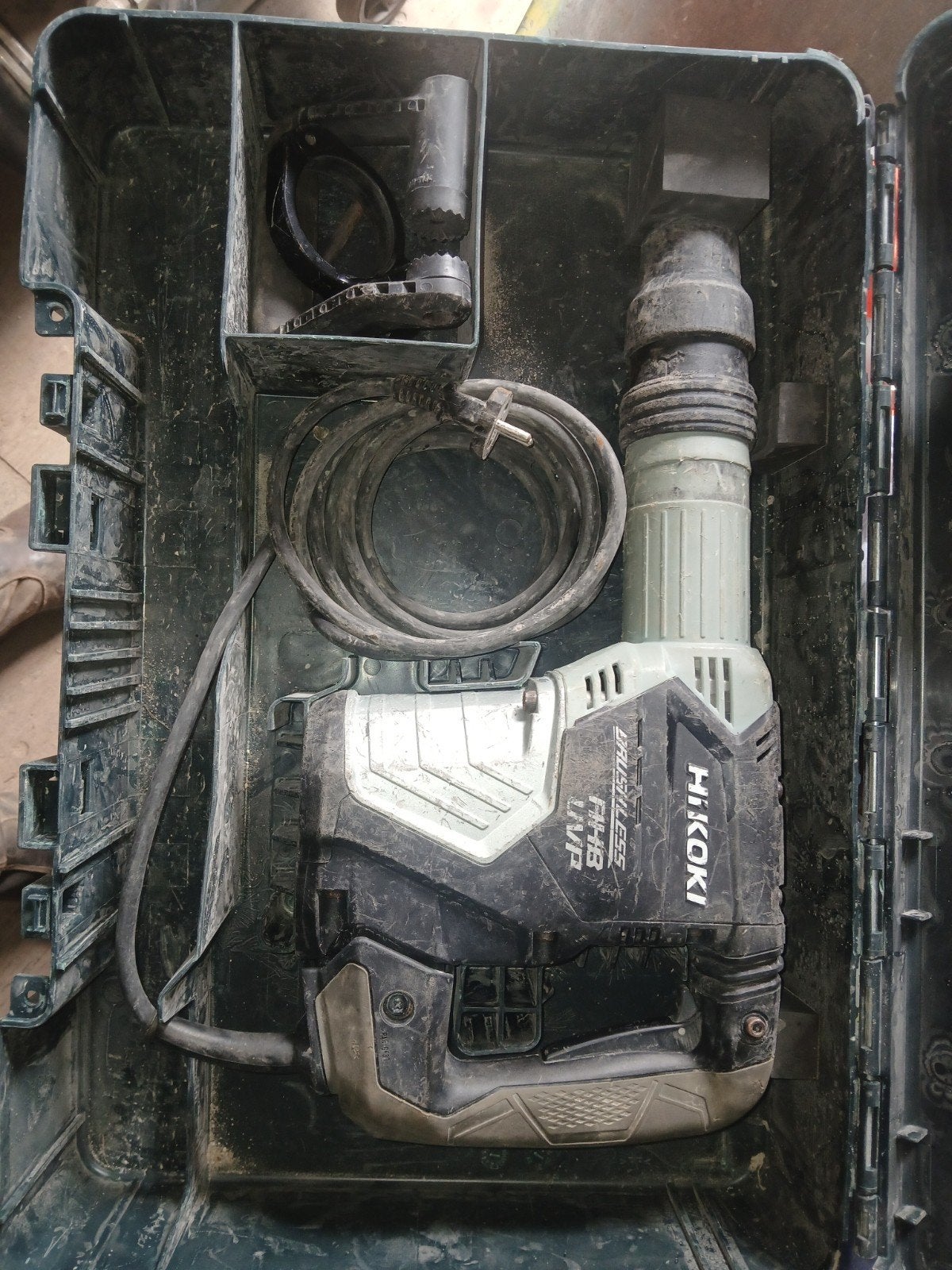 HiKOKI H45ME Demolition Hammer - Gebruikt, Ophalen, Gebruikt, 600 watt of meer, Boor- en/of Breekhamer