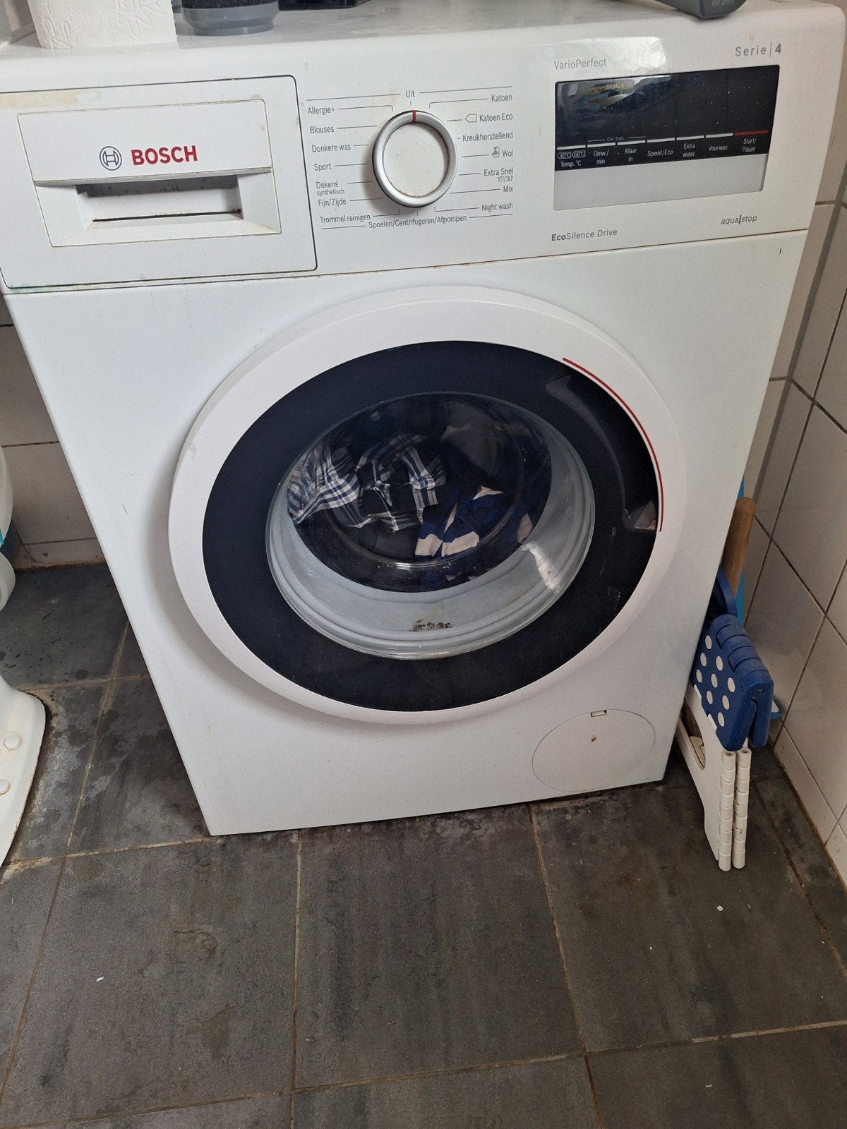 Bosch Serie 4 wasmachine -, Ophalen, Voorlader, Niet werkend, 85 tot 90 cm