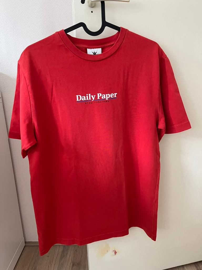 Daily paper xs, Ophalen of Verzenden, Maat 46 (S) of kleiner, Rood