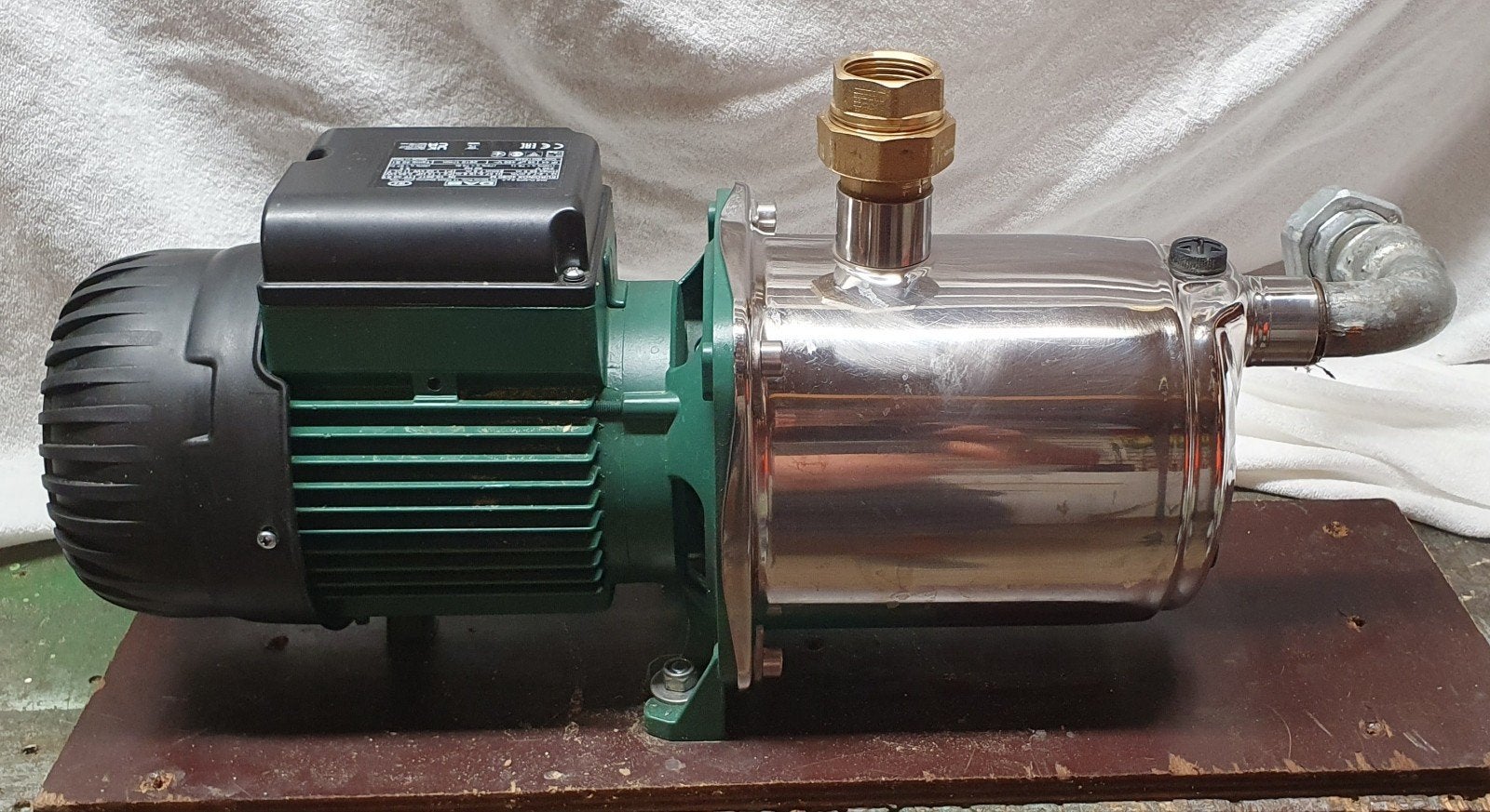 DAB EUROINOX 40/80 M met aanzuigslang, Ophalen of Verzenden, Zo goed als nieuw, Elektrisch, Bronpomp