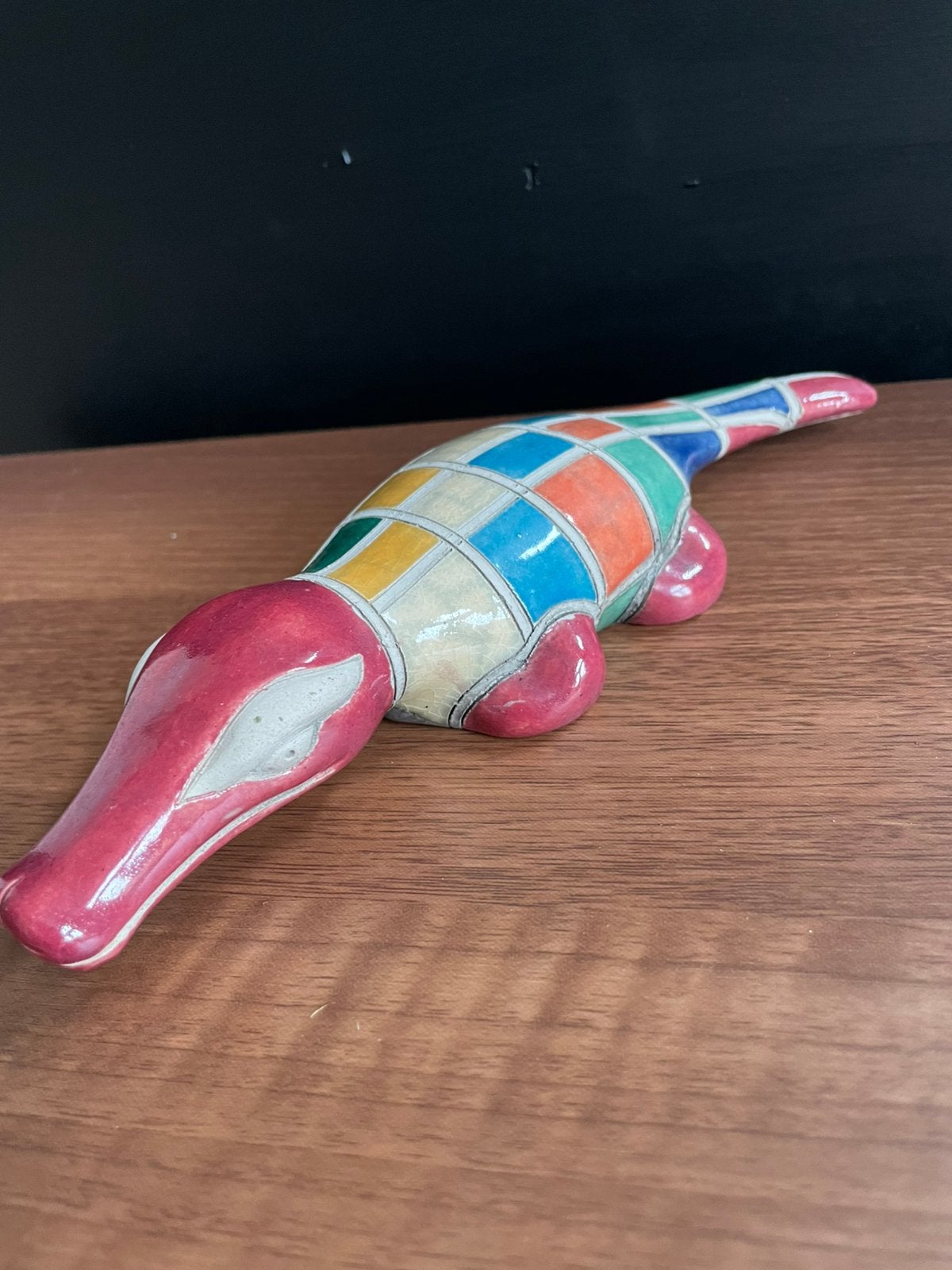 Vintage Fenix keramiek krokodil, Antiek en Kunst, Ophalen of Verzenden
