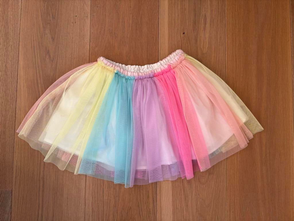 H&M regenboog rok maat 98/104, Ophalen of Verzenden, Zo goed als nieuw, Meisje, Jurk of Rok