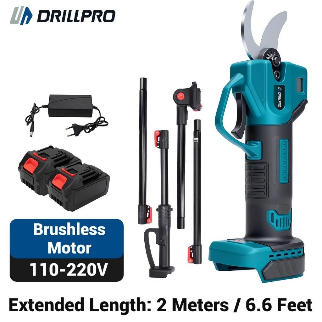 Nieuwe Snoeischaar 30mm Verlengstok 2m Makita 18V Accu, Ophalen of Verzenden, Nieuw, Minder dan 20 mm