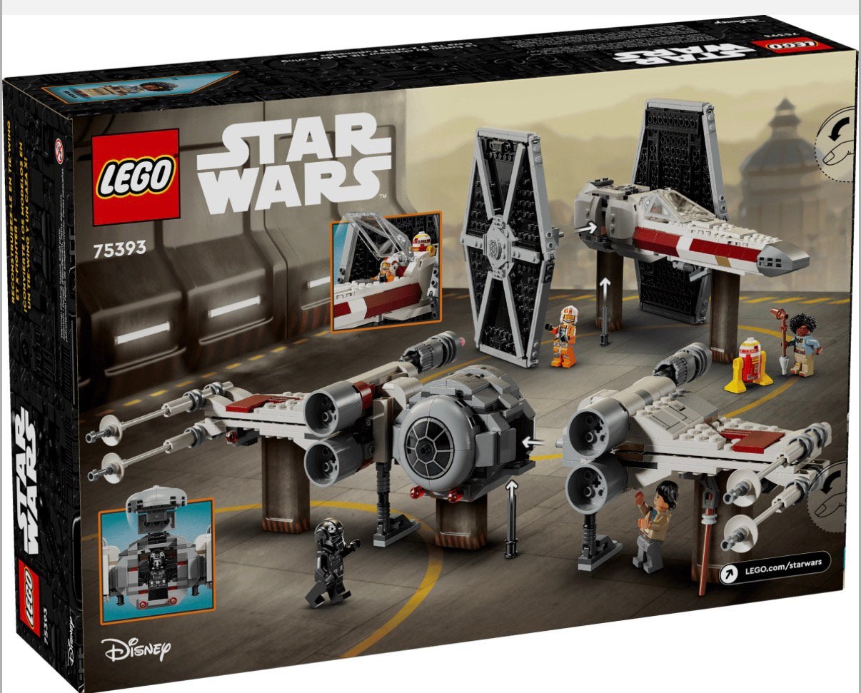 Lego 75393 - TIE Fighter & X-wing - nieuw, Star Wars, Lego, Nieuw, Ophalen of Verzenden